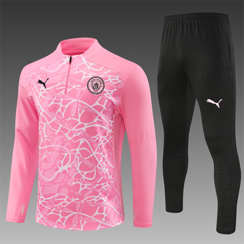 Manchester City 2024/25 Training Tracksuit (Pink)