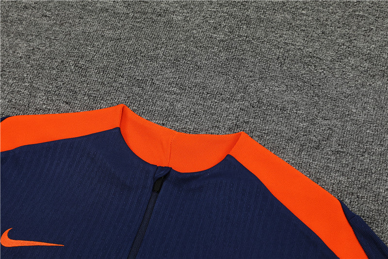 Netherlands 2024/25 Training Tracksuit (Navy)