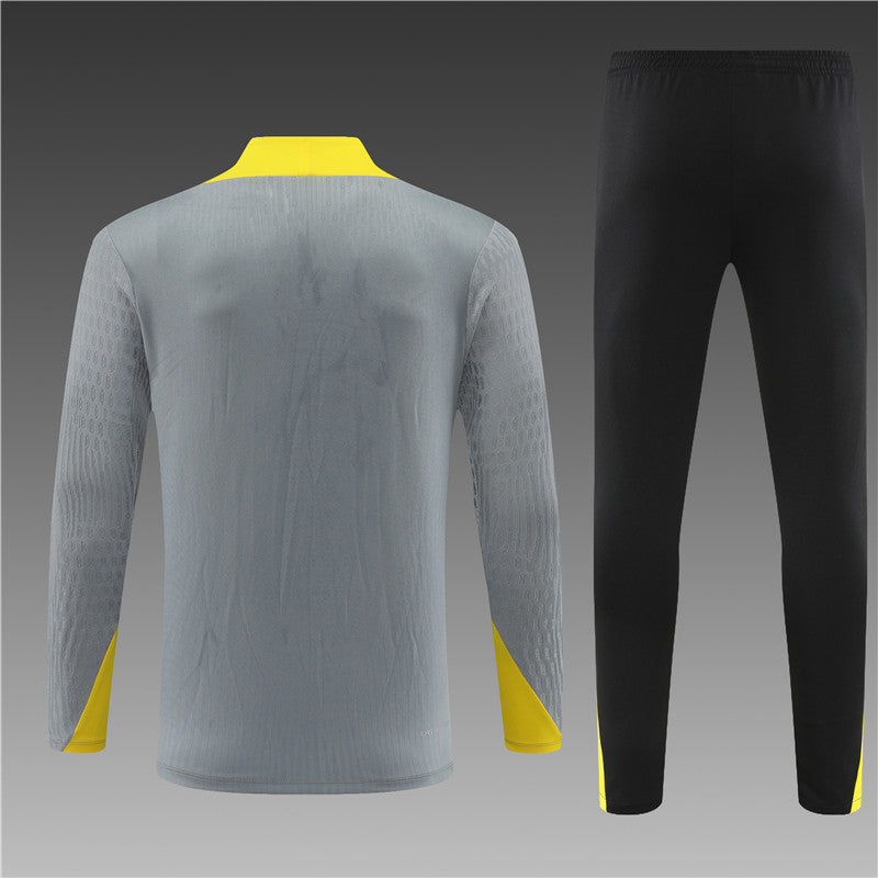 Liverpool 2024/25 Training Tracksuit (Grey & Yellow)