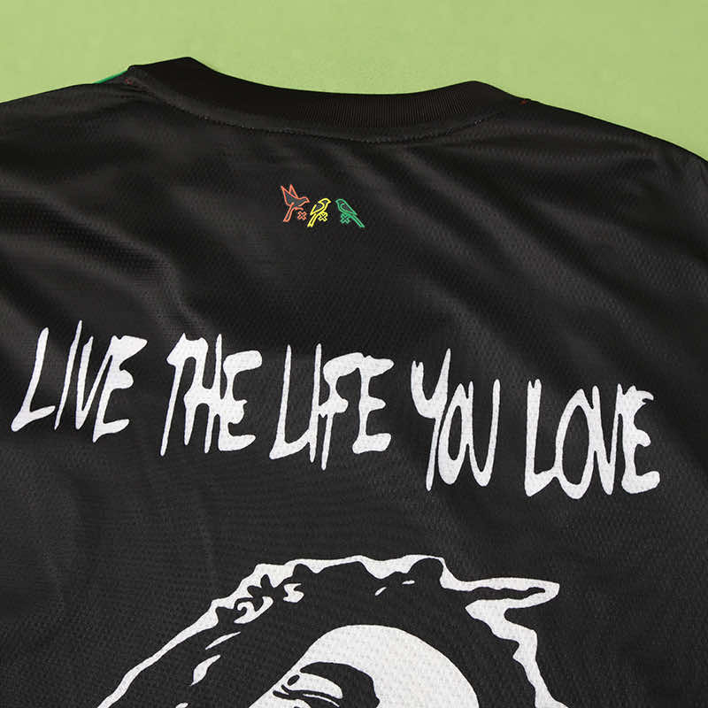 AFC Ajax 2025/26 Bob Marley Concept Jersey - Special Edition (Black)