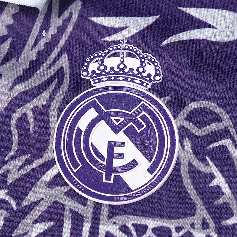 Real Madrid 2024/25 The Year of the Loong Memorial Jersey - Special Edition (Purple)