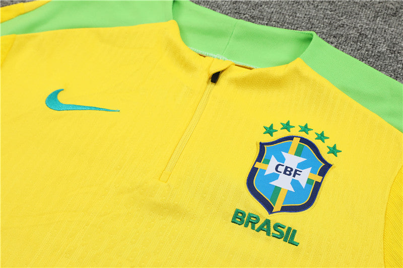 Brazil 2024/25 Training Tracksuit (Yellow)