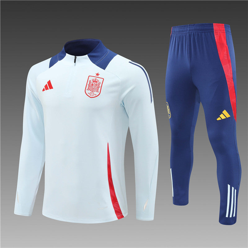 Spain 2024/25 Training Tracksuit (White)