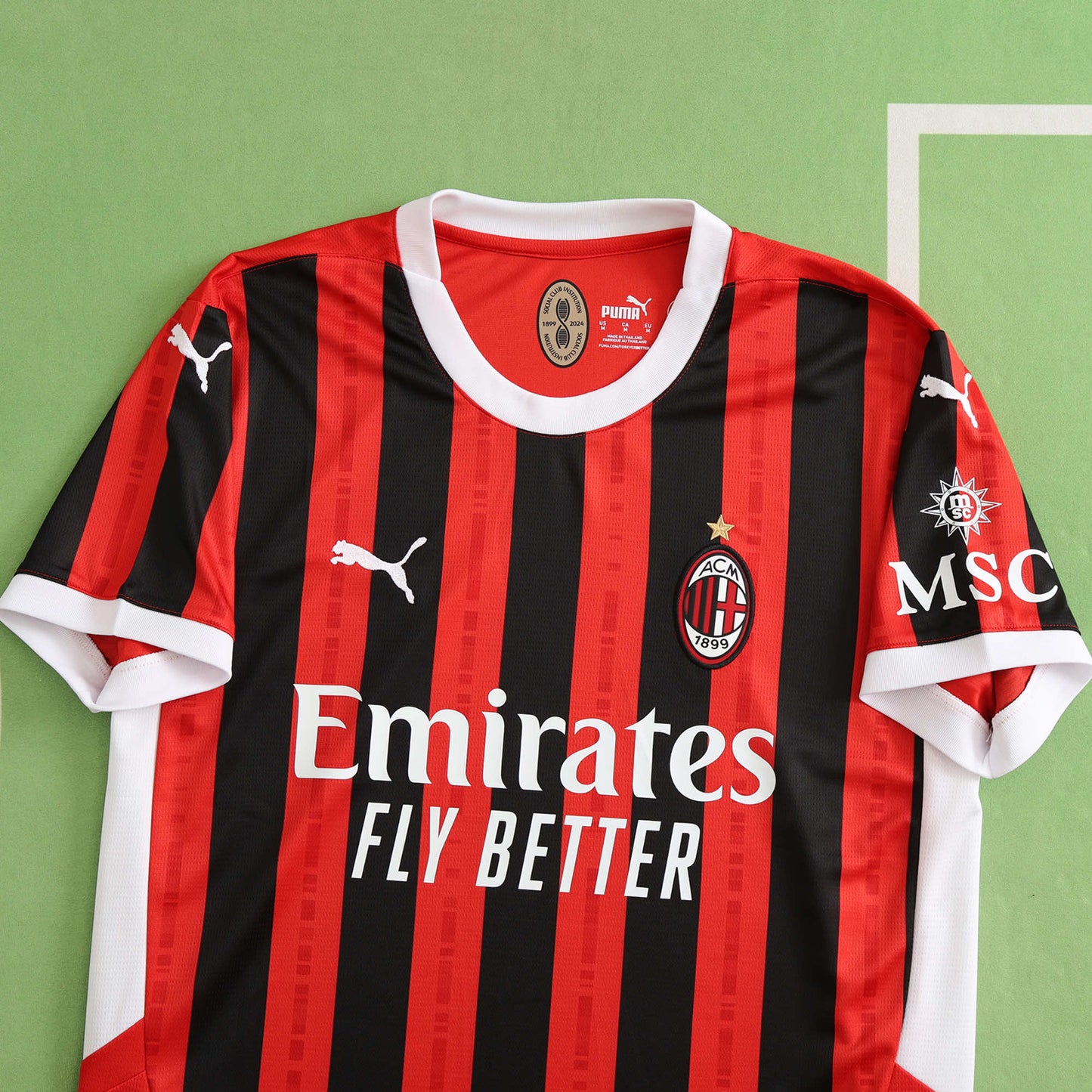AC Milan 2024/25 Home Jersey - Fan Edition