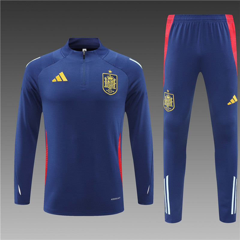 Spain 2024/25 Training Tracksuit (Navy)