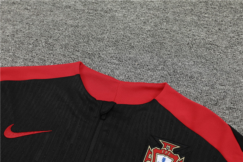 Portugal 2024/25 Training Tracksuit ( Black)