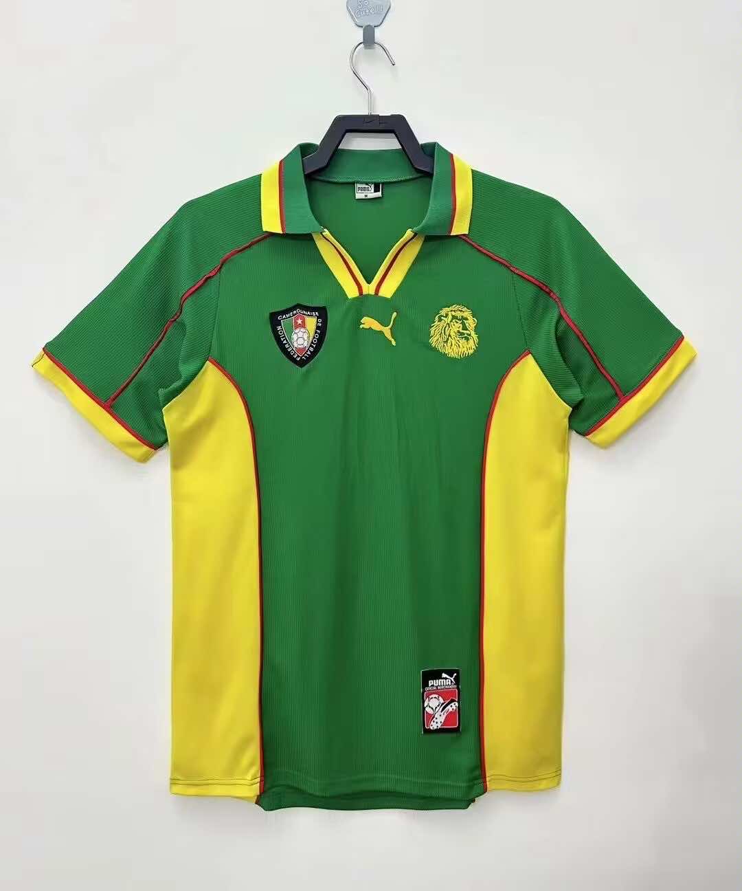 Cameroon 1998/99 Home Jersey - Retro Edition