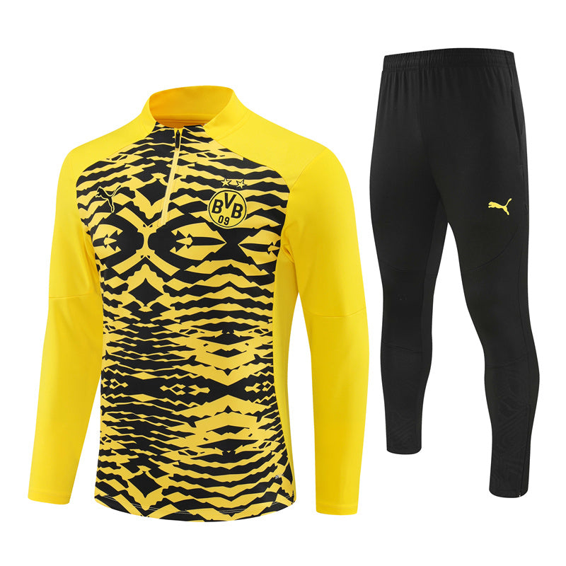 Borussia Dortmund 2024/25 Training Tracksuit (Yellow + Black)