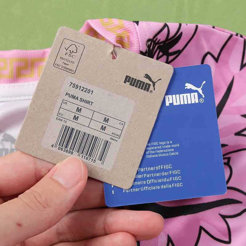 Italy 2023/24 Pink Versace Jersey - Special Edition