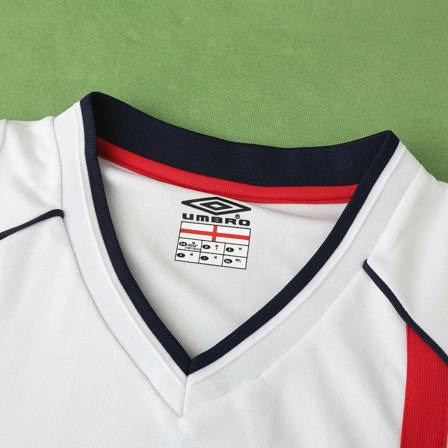 England 2003/03 Home Jersey - Retro Edition - The Jersey Vault