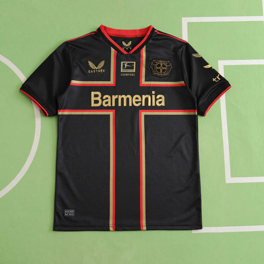 Bayern Leverkusen 2024/25 Special Jersey (Black)- Fan Edition - The Jersey Vault