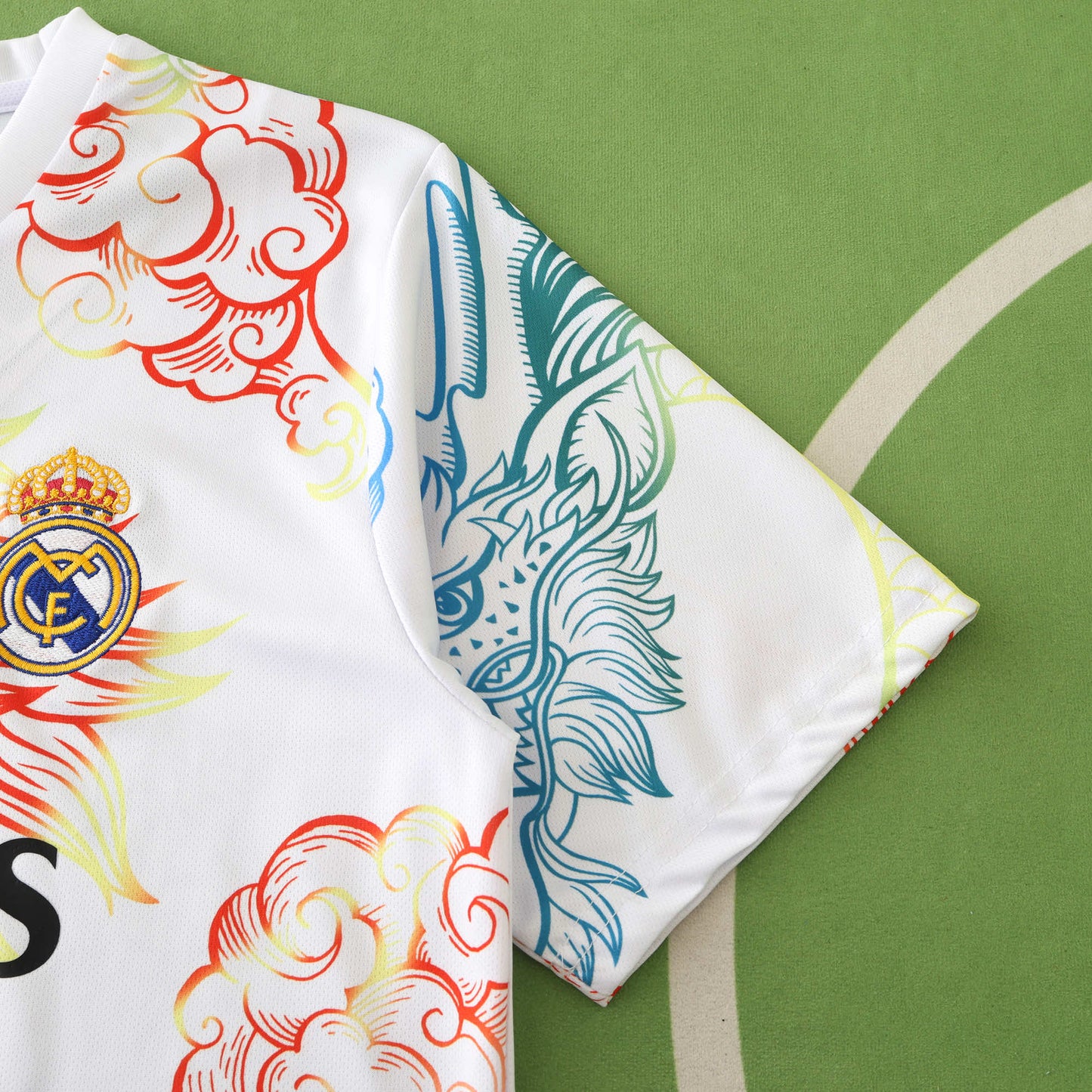 Real Madrid 2024/25 Rainbow Dragon Jersey - Special Edition (White)