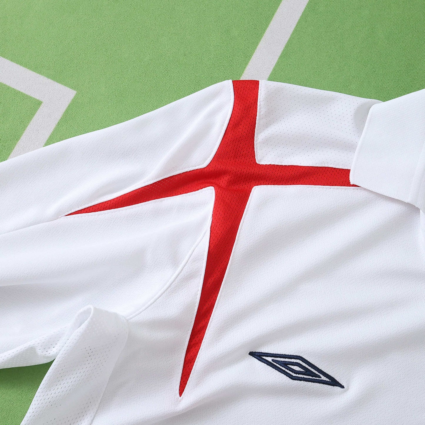 England 2003/03 Longsleeved Home Jersey - Retro Edition