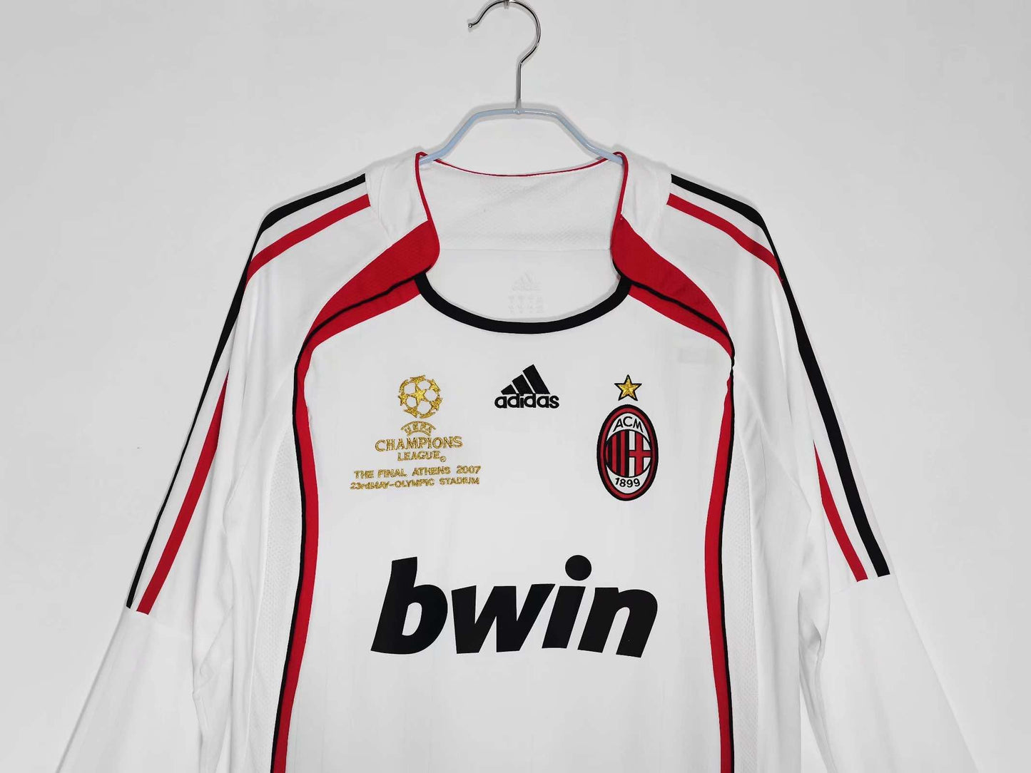 AC Milan 2006/07 Longsleeved Away Jersey - Retro Edition