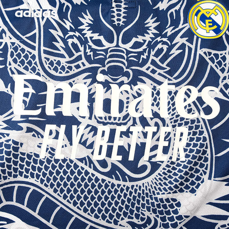 Real Madrid 2024/25 The Year of the Loong Memorial Jersey - Special Edition (Navy)
