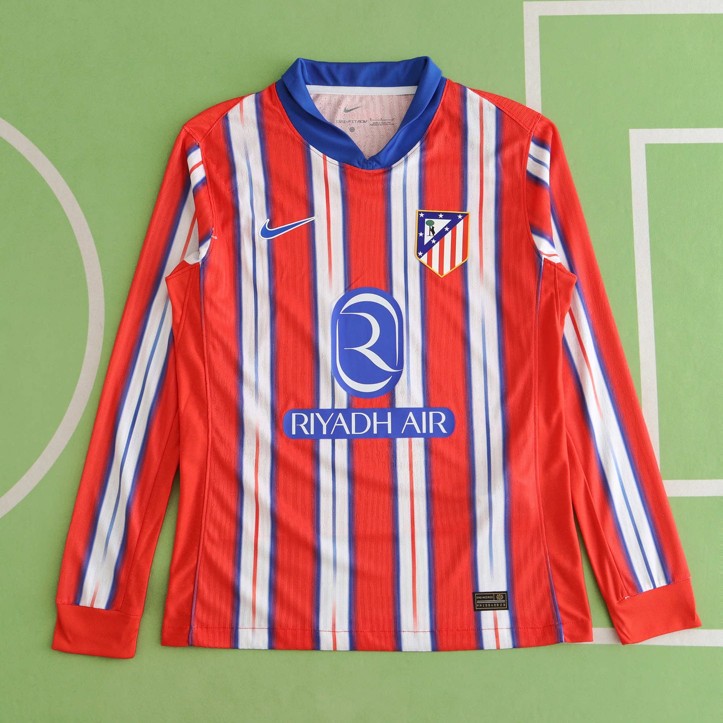 Atletico Madrid 2024/25 Longsleeved Home Jersey - Fan Edition