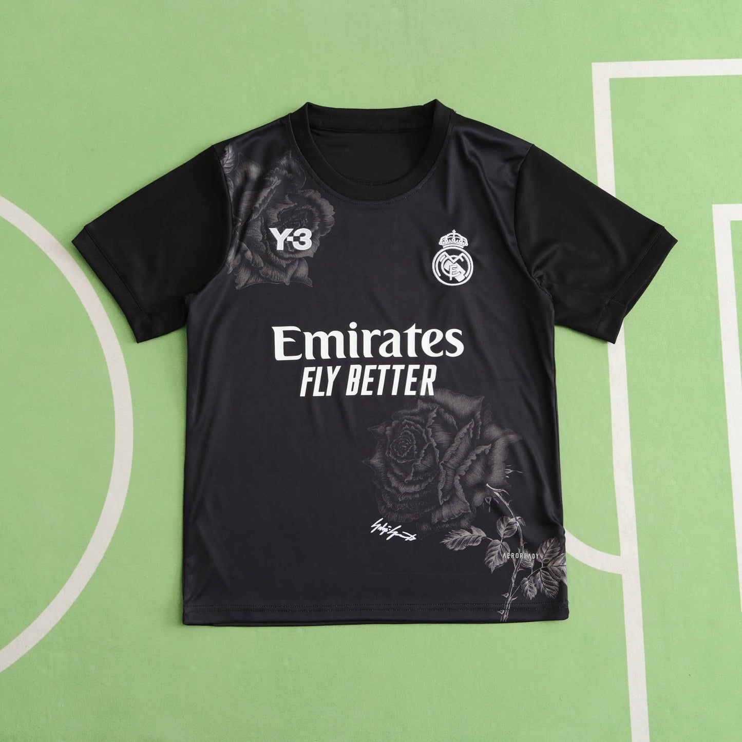 Real Madrid 2024/25 Y-3 Oynx Rose Jersey - Special Edition (Kids)