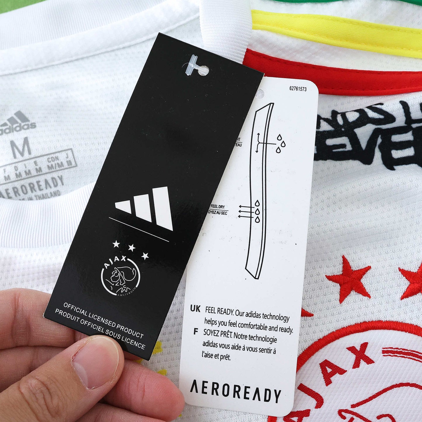 AFC Ajax 2025/26 Bob Marley Concept Jersey - Special Edition (White)