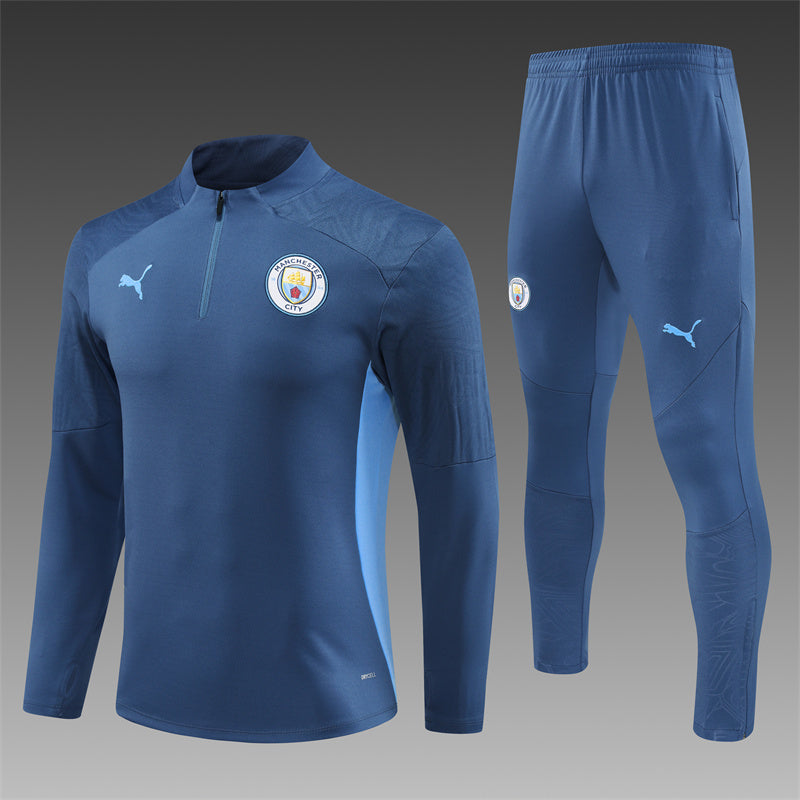 Manchester City 2024/25 Training Tracksuit (Navy)