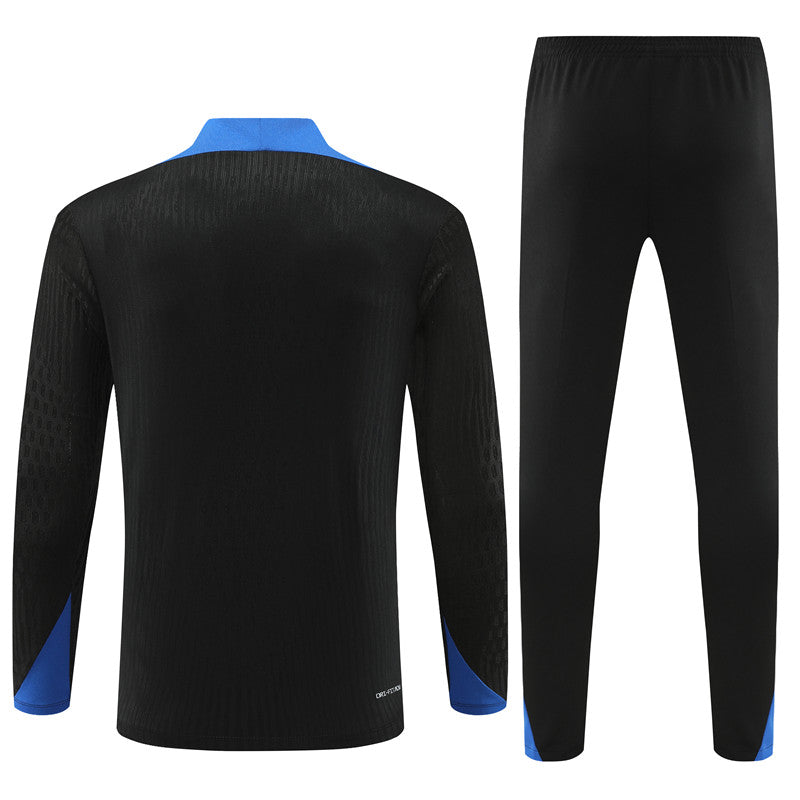 Netherlands 2024/25 Training Tracksuit (Black)