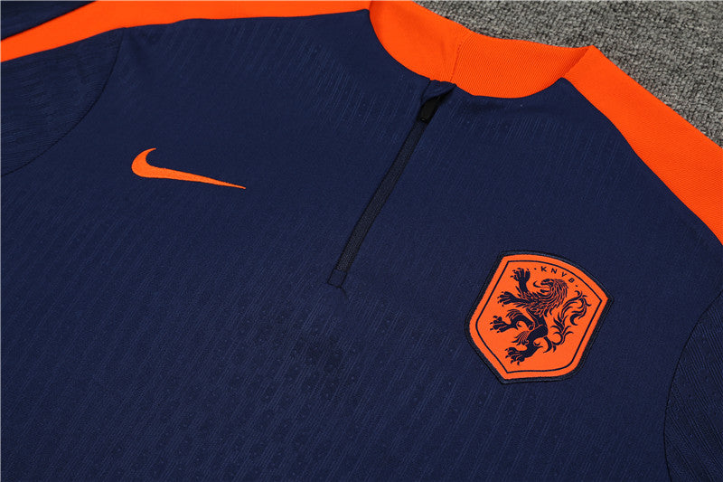 Netherlands 2024/25 Training Tracksuit (Navy)