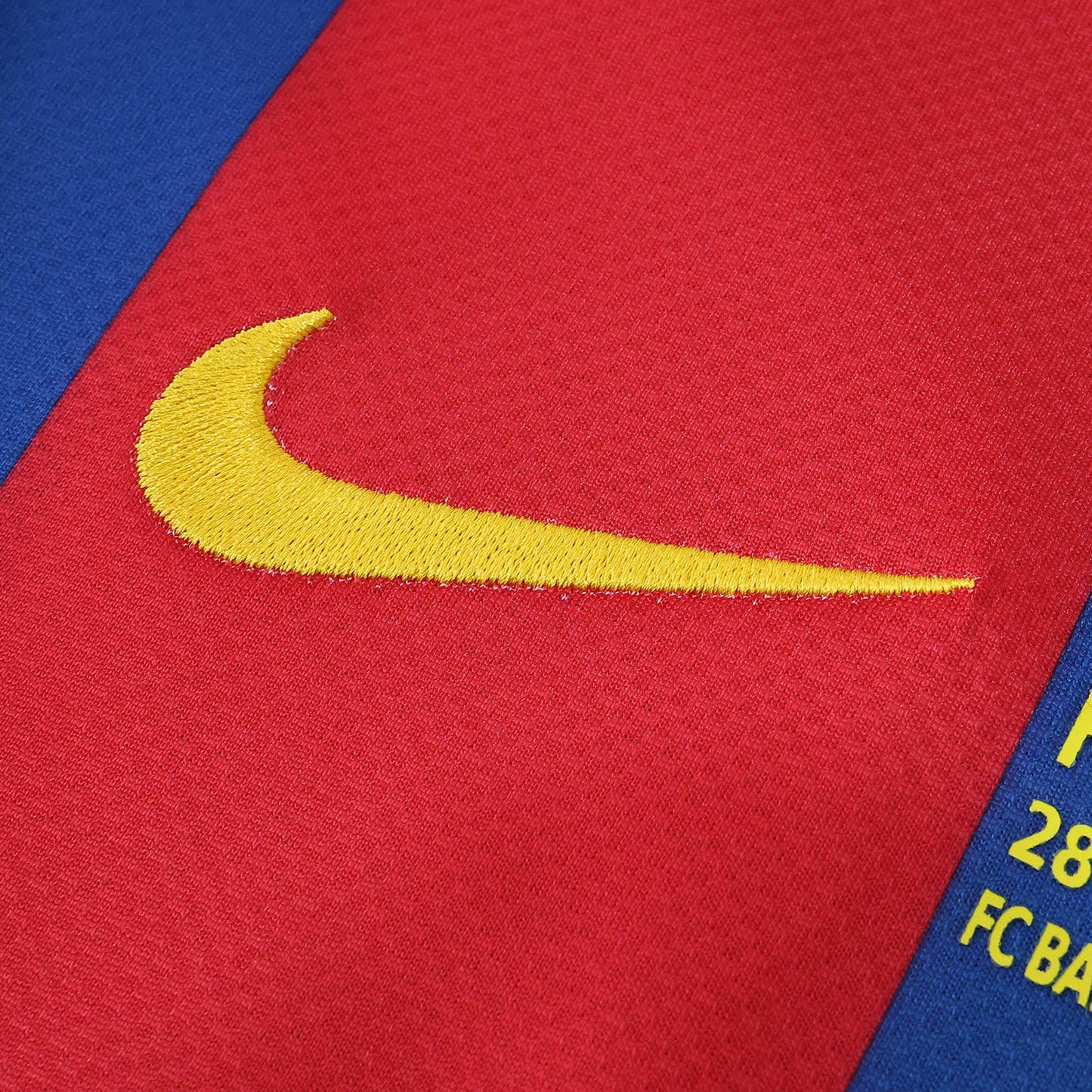FC Barcelona 2010/11 Longsleeved Home Jersey - Retro Edition