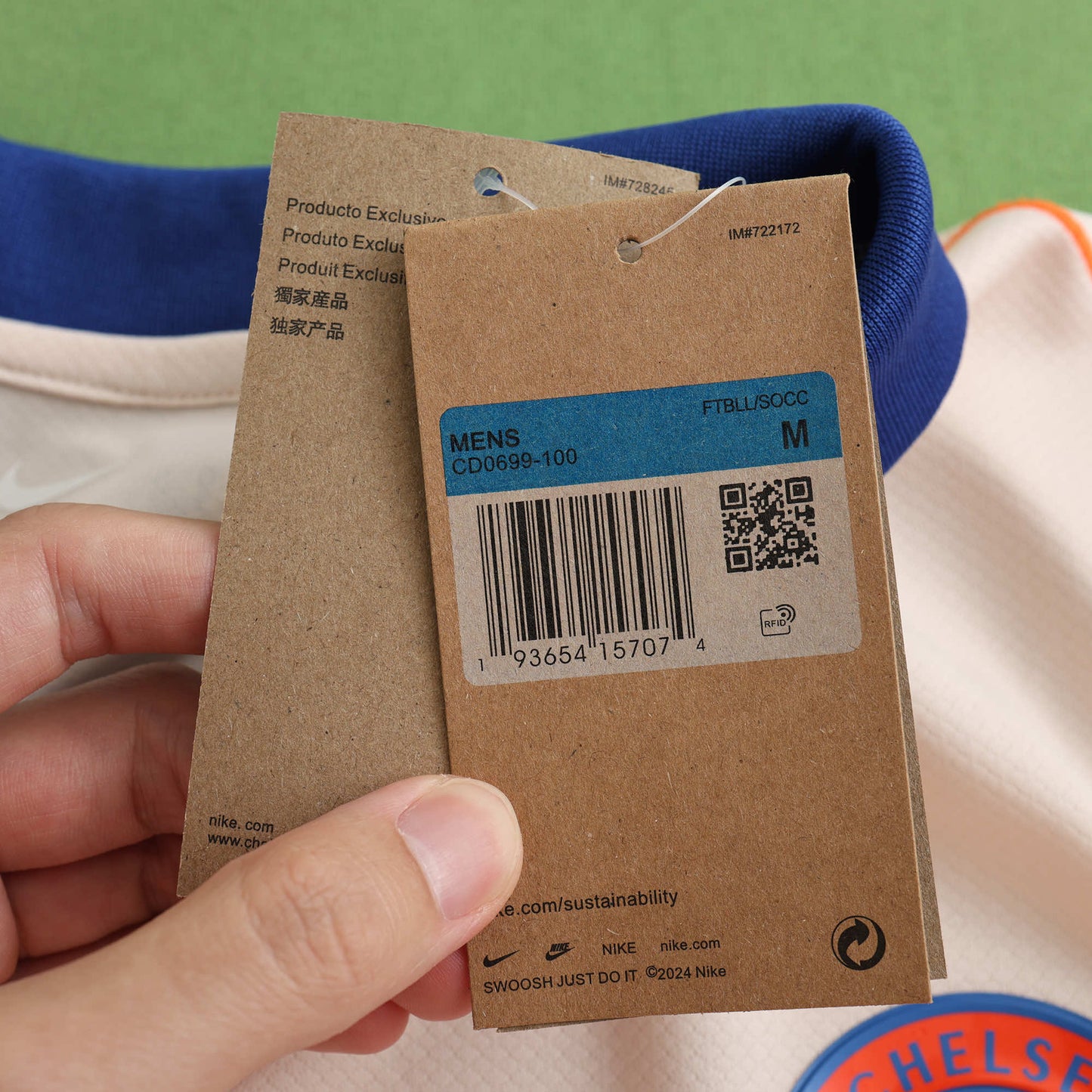 Chelsea 2024/25 Longsleeved Away Jersey - Fan Edition - The Jersey Vault