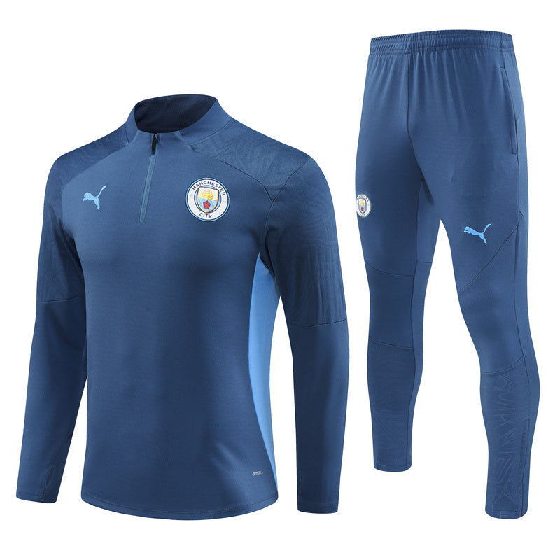 Manchester City 2024/25 Training Tracksuit (Navy)
