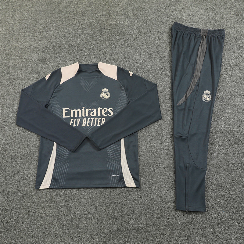 Real Madrid 2024/25 Training Tracksuit (Grey#2)