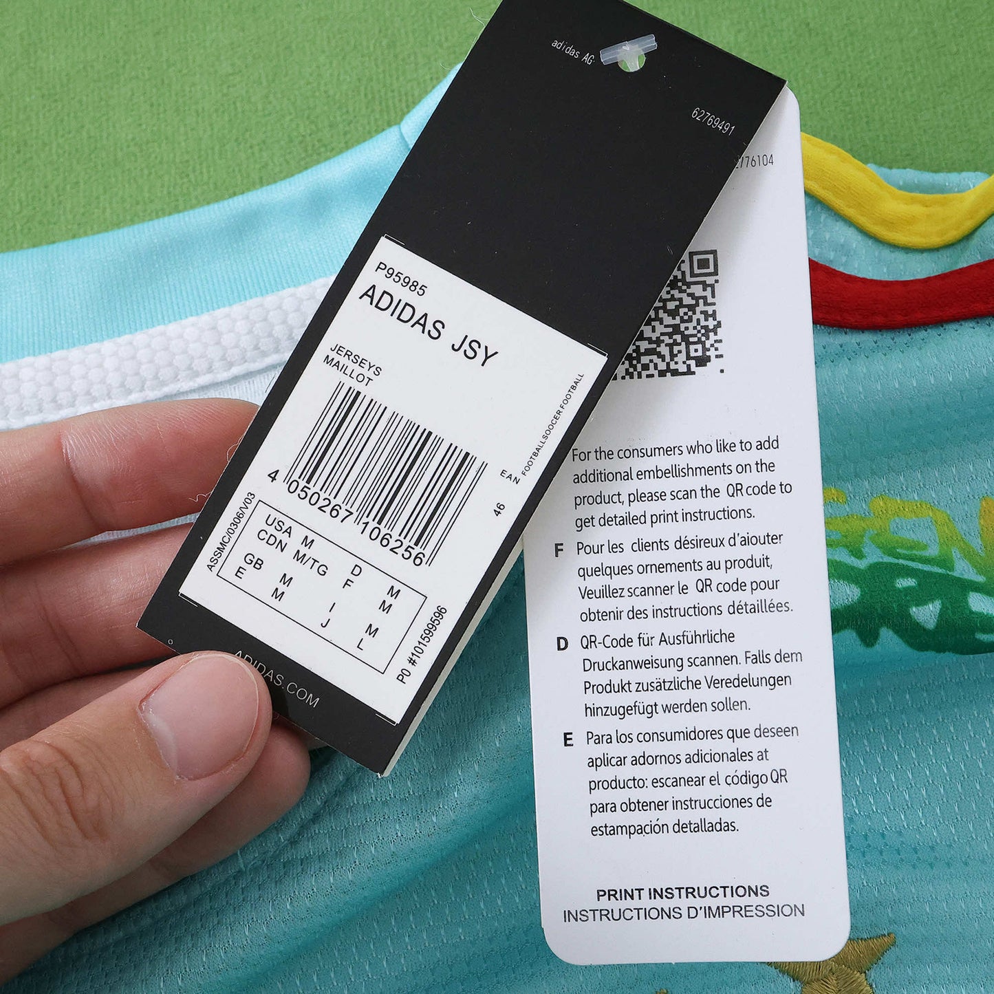 AFC Ajax 2025/26 Bob Marley Concept Jersey - Special Edition (Teal)