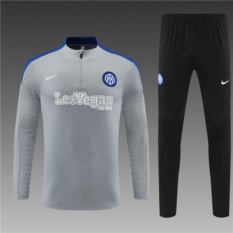 Inter Milan 2024/25 Training Tracksuit ( Grey)