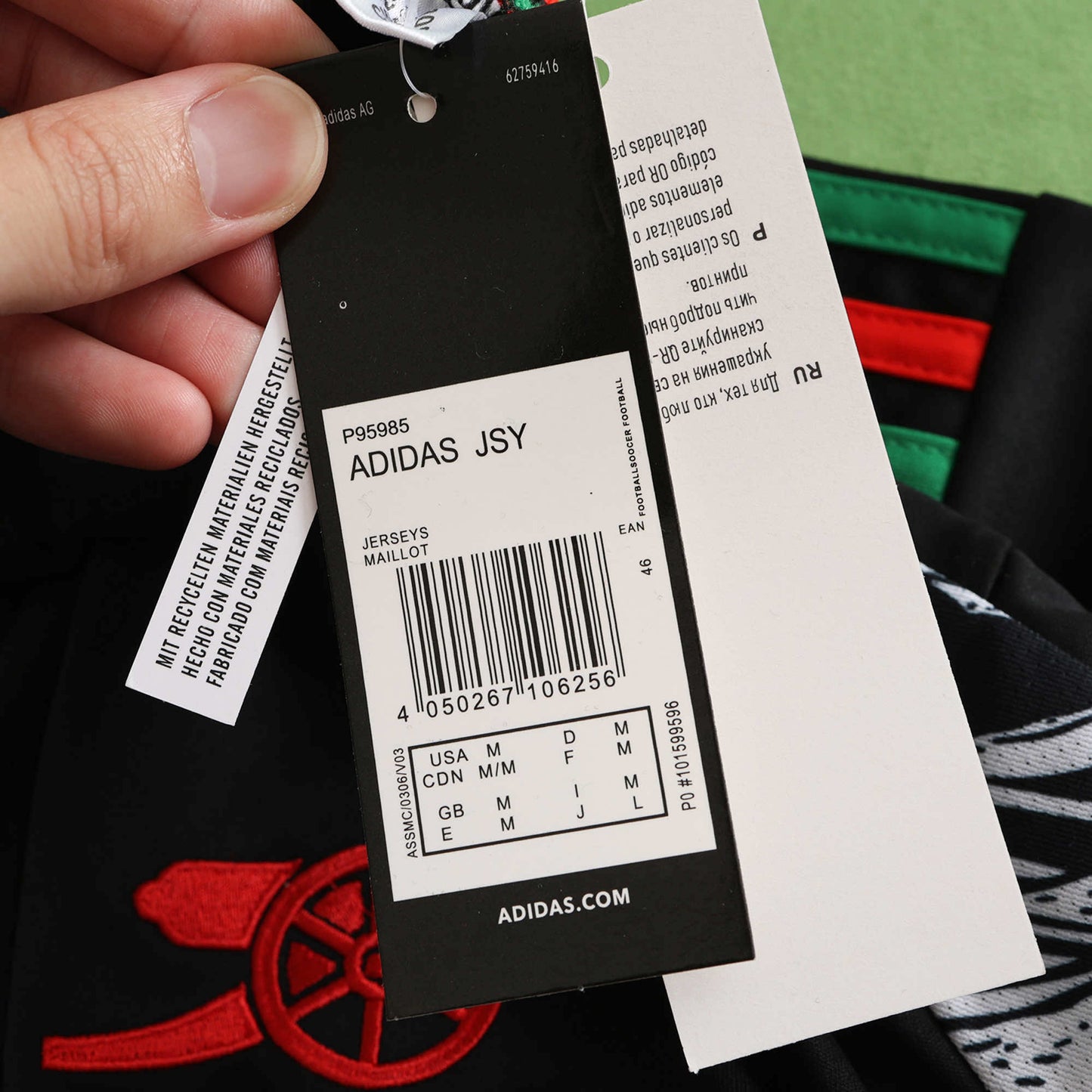 Arsenal 2024/25 Away Jersey - Fan Edition