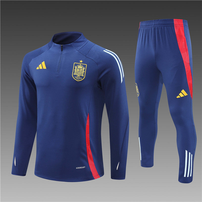 Spain 2024/25 Training Tracksuit (Navy)