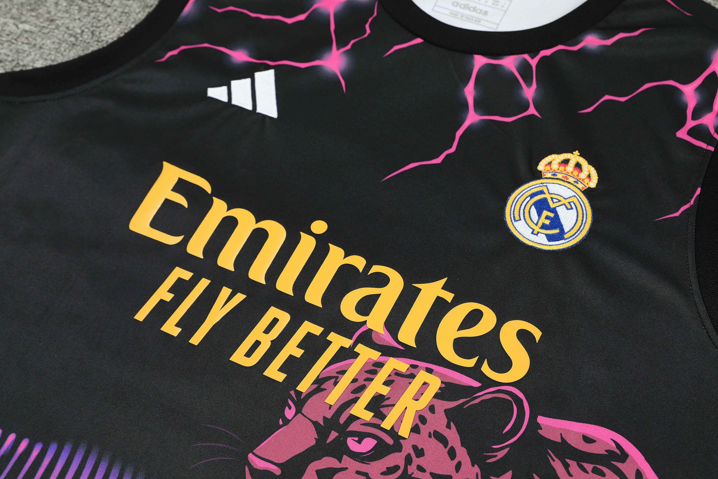 Real Madrid 2024/25 Training Vest Tracksuit (pink panther)