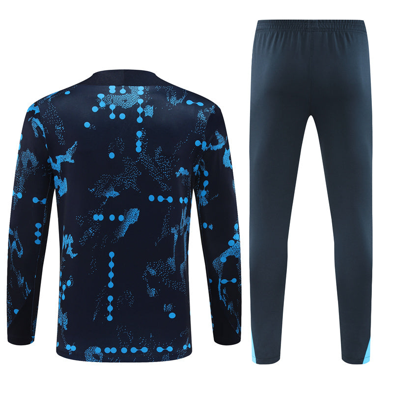 Chelsea 2024/25 Training Tracksuit (Black Glitch)
