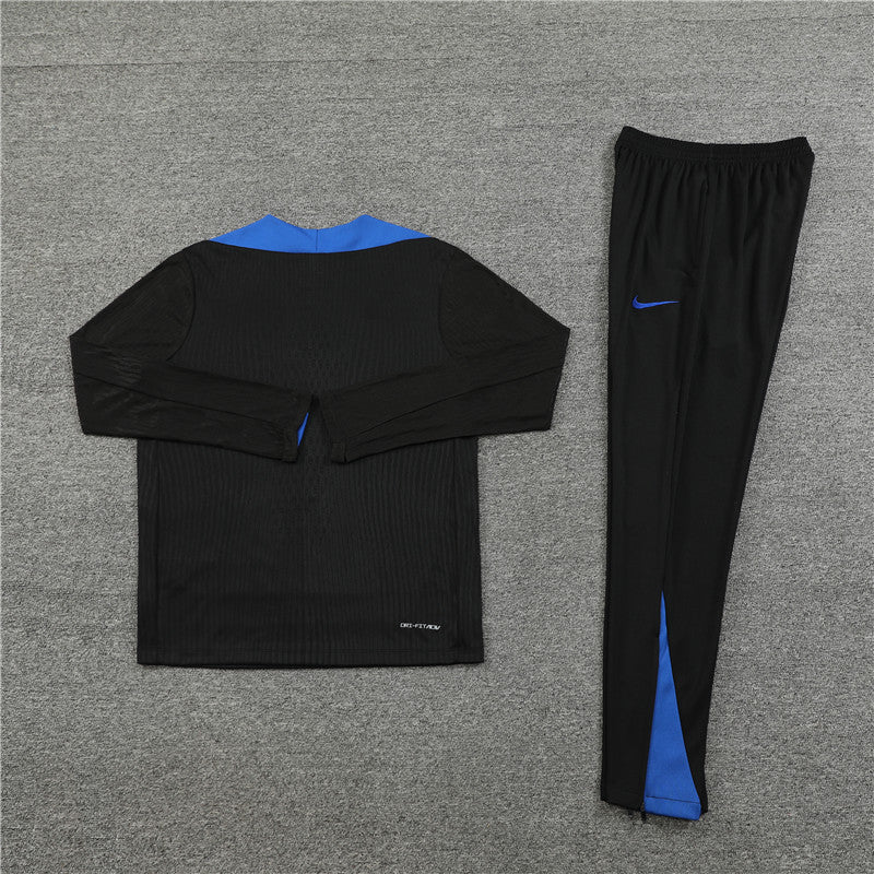 Netherlands 2024/25 Training Tracksuit (Black)