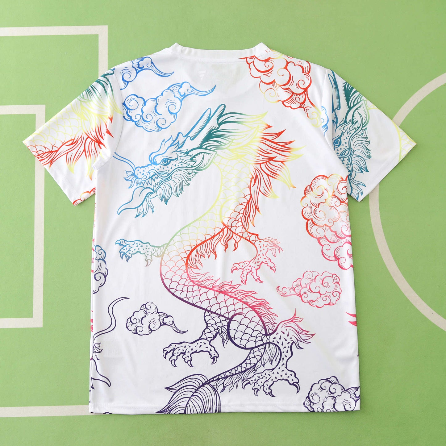 Real Madrid 2024/25 Rainbow Dragon Jersey - Special Edition (White)