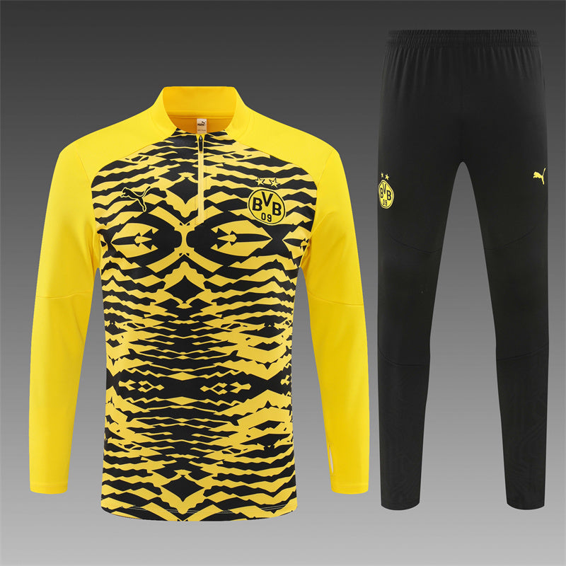 Borussia Dortmund 2024/25 Training Tracksuit (Yellow + Black)
