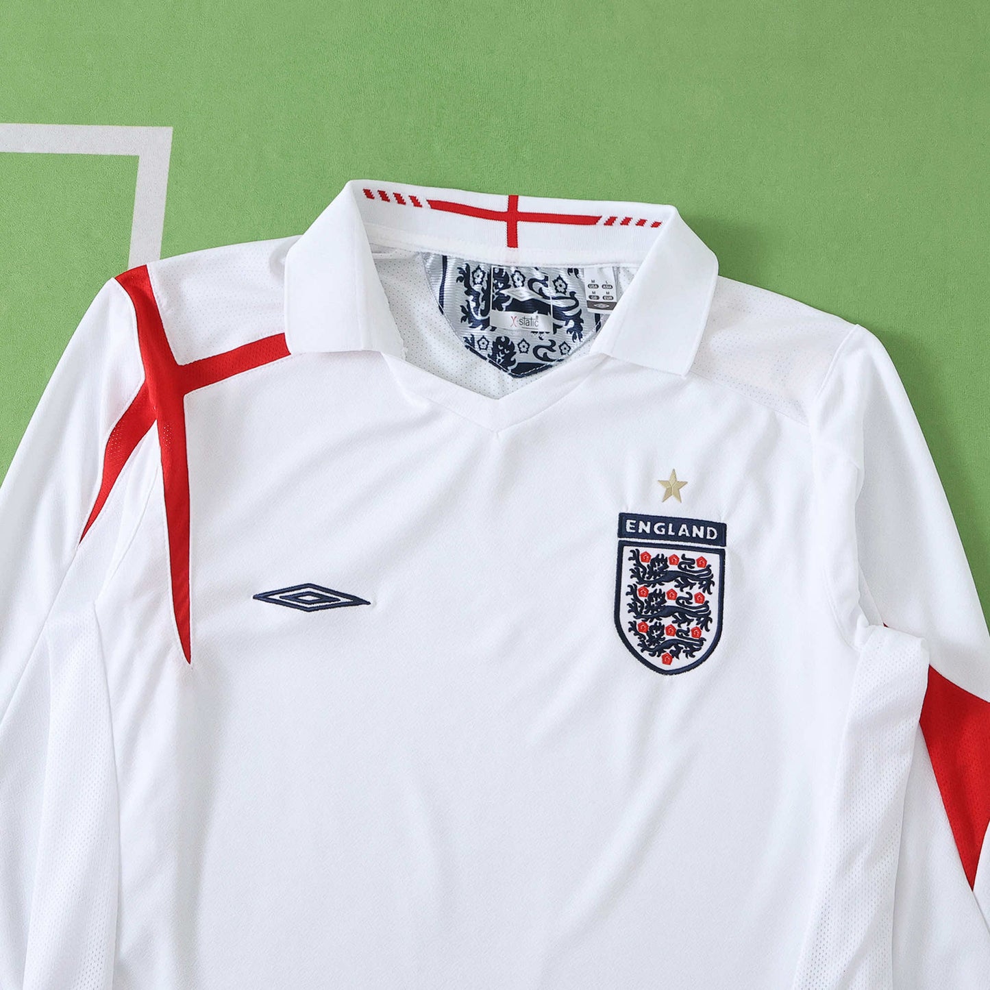 England 2003/03 Longsleeved Home Jersey - Retro Edition