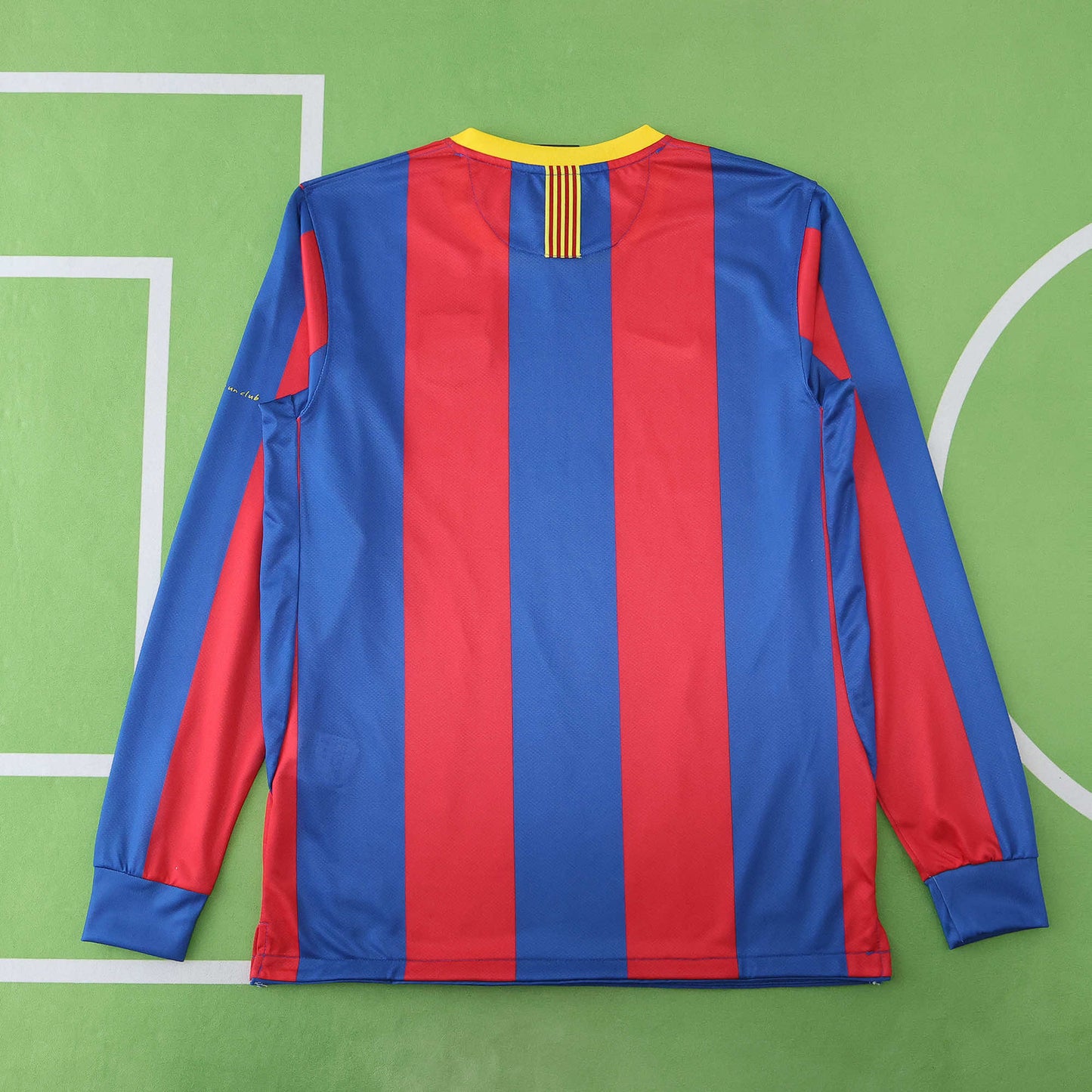 FC Barcelona 2010/11 Longsleeved Home Jersey - Retro Edition
