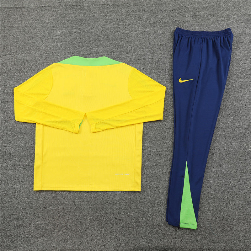 Brazil 2024/25 Training Tracksuit (Yellow)