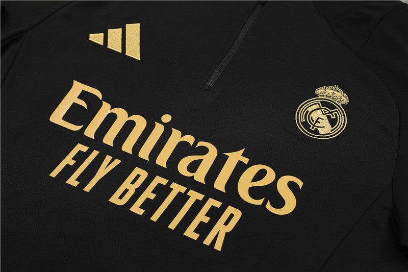 Real Madrid 2024/25 Training Tracksuit (Black #2)
