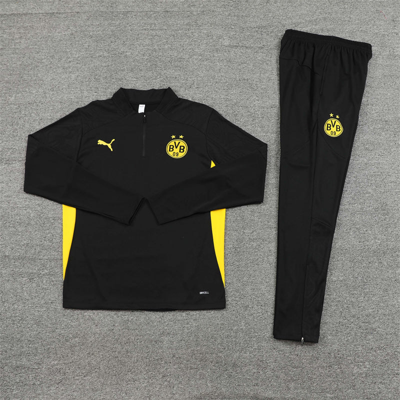 Borussia Dortmund 2024/25 Training Tracksuit (Black)