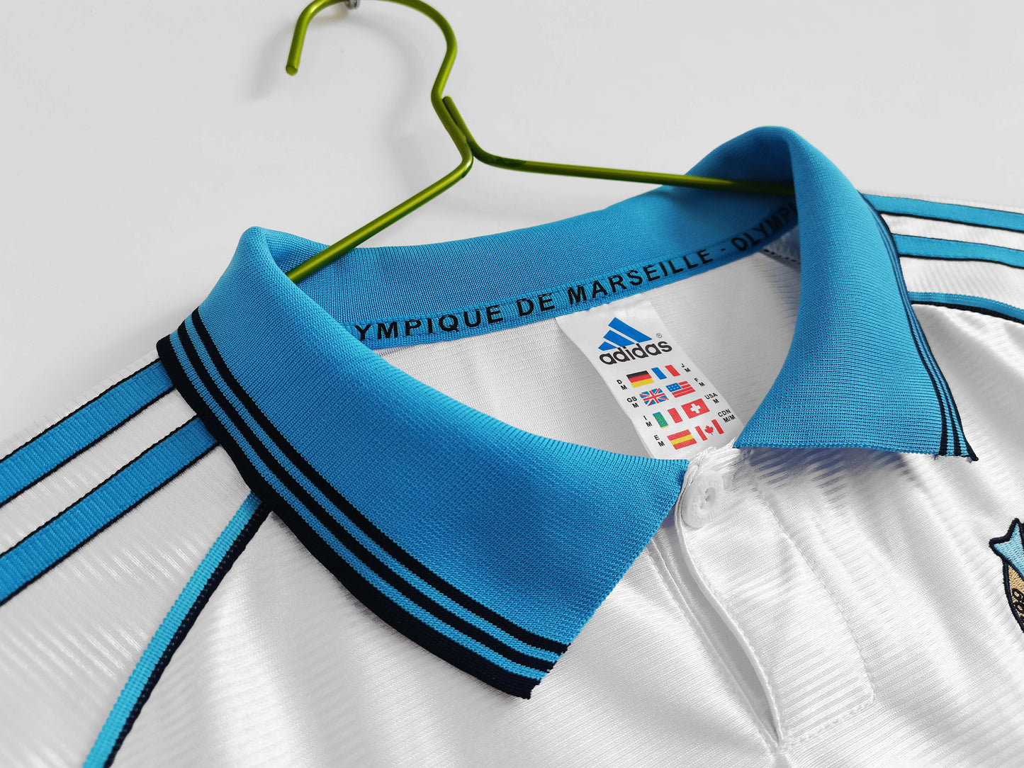 Marseille 1998/99 Home Jersey - Retro Edition