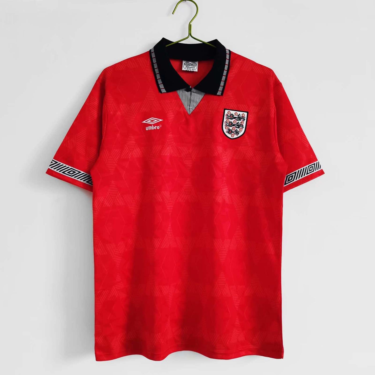 England 1990/01 Jersey - Retro Edition (Red) - The Jersey Vault
