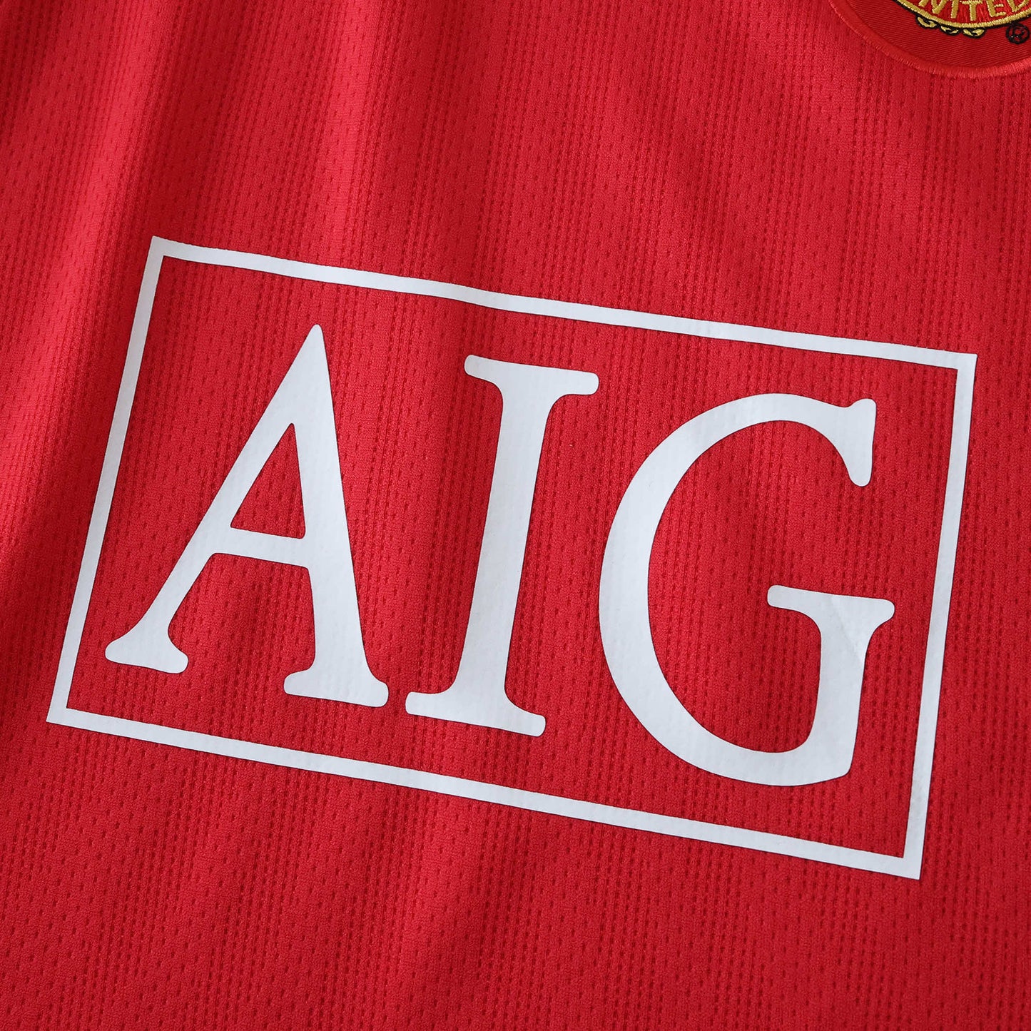 Manchester United 2007/08 Home Kit - Retro Edition (Kids)