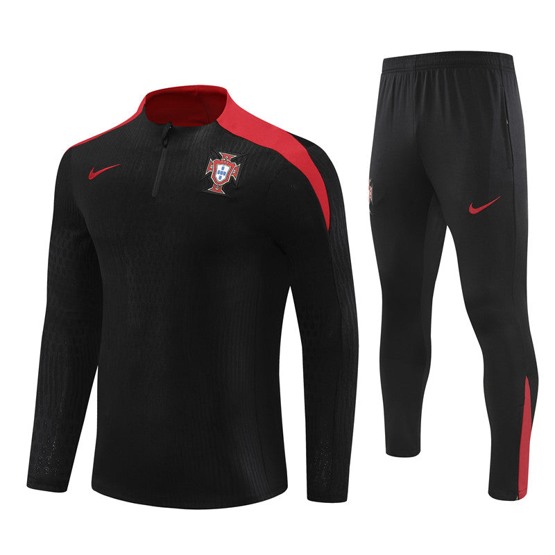 Portugal 2024/25 Training Tracksuit ( Black)