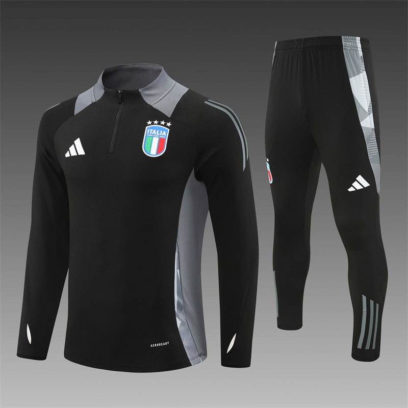 Italy 2024/25 Training Tracksuit (Black)