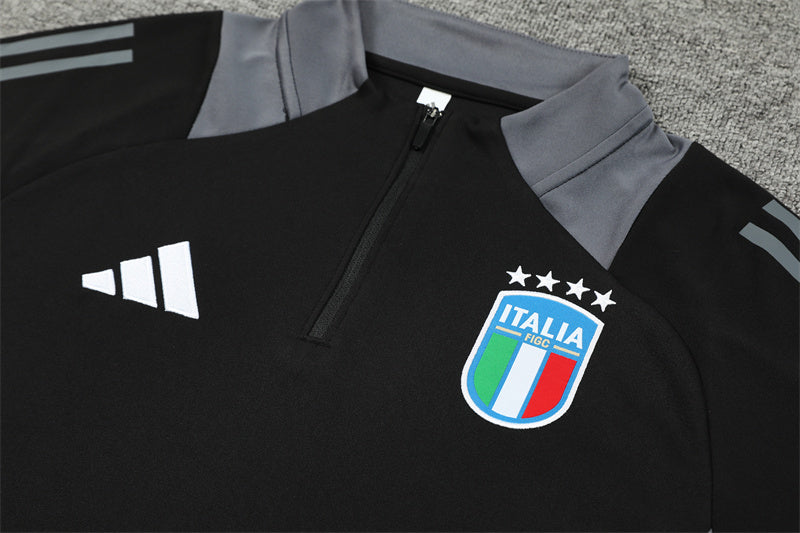 Italy 2024/25 Training Tracksuit (Black)