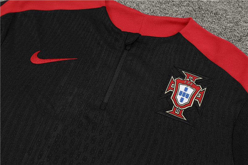 Portugal 2024/25 Training Tracksuit ( Black)